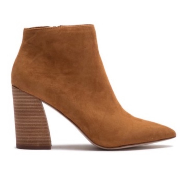 Steve Madden Shoes - Steve Madden Idonia Cognac Brown Booties